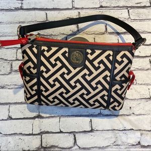 Spartina B&W w/ Red Accent Bag